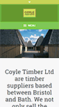 Mobile Screenshot of coyletimber.com